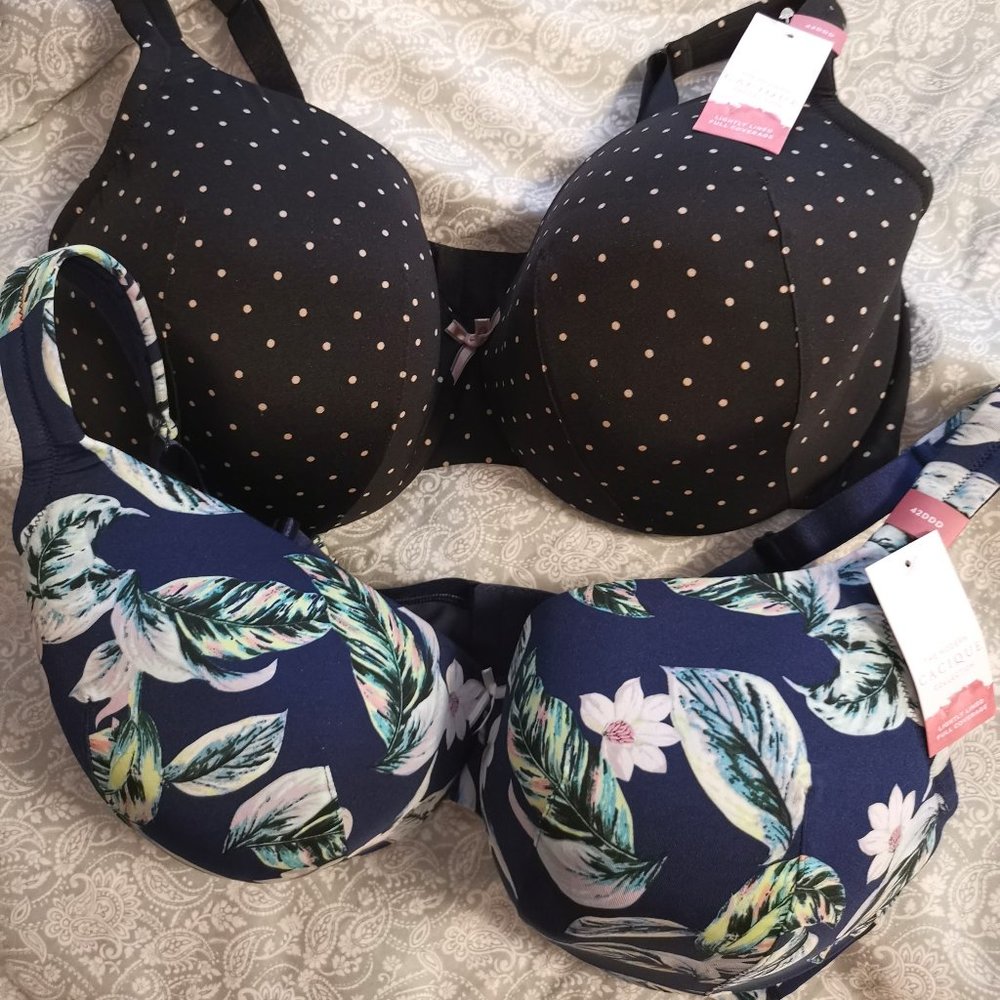 NWT 2 FOR 1 42DDD Lane Bryant Bras!